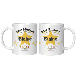 Star Student Mug - Elaine