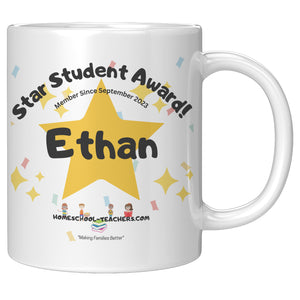 Star Student Mug - Ethan