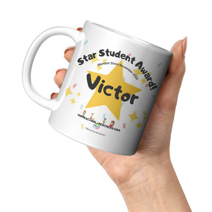 Star Student Mug - Victor