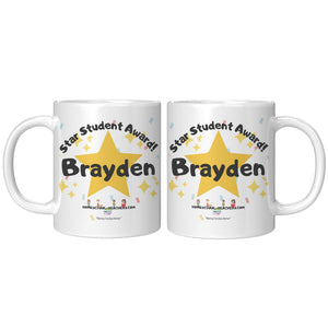 Star Student Mug - Brayden