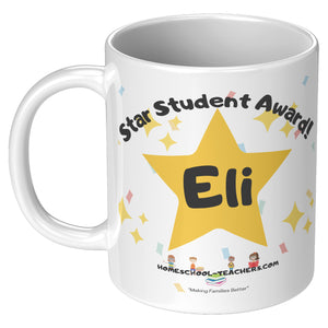 Star Student Mug - Eli - TeeLaunch
