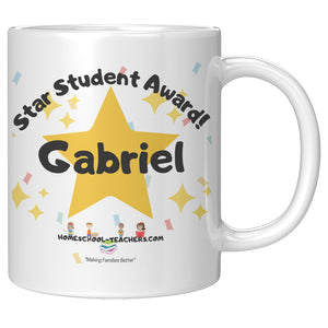 Star Student Mug - Gabriel