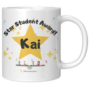 Star Student Mug - Kai - TeeLaunch