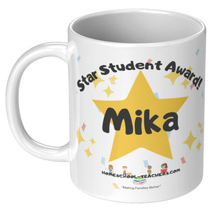 Star Student Mug - Mika - TeeLaunch