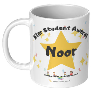 Star Student Mug - Noor