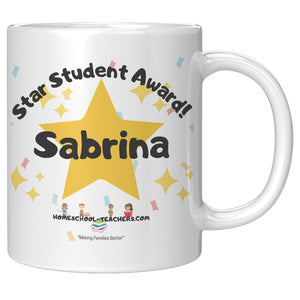 Star Student Mug - Sabrina