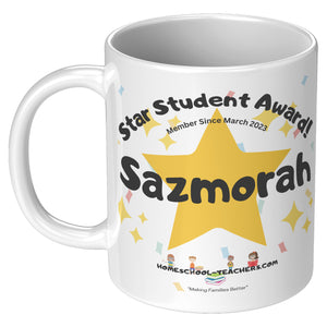 Star Student Mug - Sazmorah